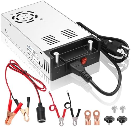 Eagwell 600 W 12 V AC to DC Power Supply Converter – High-Efficiency SMPS Adapter for RVs, LED Strips, and LCD Monitors – Reliable 50 A Output with Safety Features for Versatile Applications and Enhanced Performance