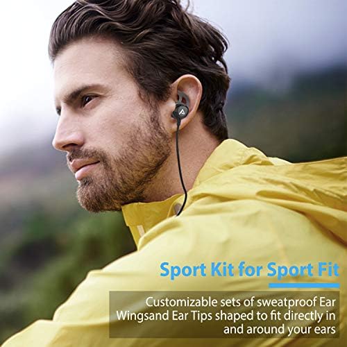High-Performance Lightning Earbuds with Magnetic Design – MFi Certified Sports Headphones for i Phone 14/13/12/11/Pro Max/Xr/Xs Max/X – Noise-Isolating In-Ear Earphones with Built-in Microphone for Ultimate Workout Experience – Secure Fit and Premium Sound Quality