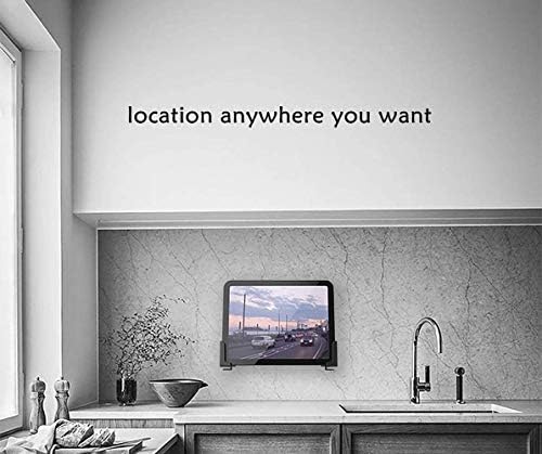 Versatile Wall-Mount Dock for Tablets, Smartphones & E-Readers – Innovative Adhesive or Screw Installation – Sleek White Finish for Effortless Home or Office Integration – Compatible with i Pad, Samsung, Google, and Surface Models – Optimize Space and Improve Accessibility – Ideal for Kitchen, Living Room, or Workspace Organization – Robust Design for Daily Use with Hassle-Free Maintenance