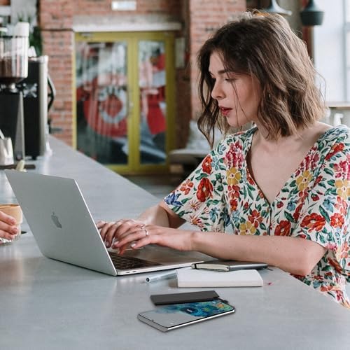 Auskang Slim Power Bank – 5000 m Ah USB-C Portable Charger with Built-in Cable, Airplane Safe Thin Battery Pack for i Phone 16, 15, Samsung, Google Pixel & Android Devices – Ultimate Travel Power Solution for Fast Charging and Enhanced Compatibility