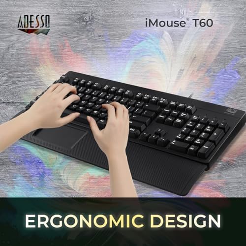 Revolutionize Your Computing with the i Mouse T60 Wireless Touchpad – Ergonomic Comfort, Multi-Gesture Control, and Seamless Windows Compatibility for Ultimate Productivity and Ease