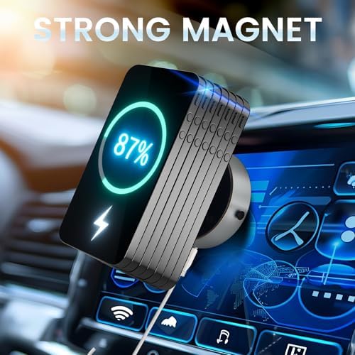 Revolutionary 360-Degree Suction Cup Phone Mount – Universal Magnetic Holder for All Smartphones, Perfect for i Phone and More – Effortless Hands-Free Navigation and Quick Access – Sleek Black Design for Any Car Interior – Ultimate Driving Convenience and Safety
