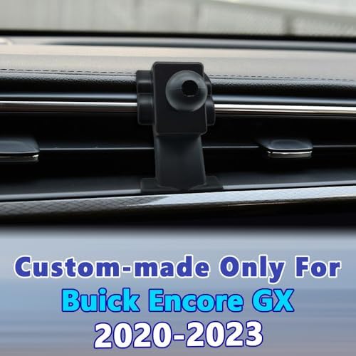 COMETURE 360-Degree Rotating Car Phone Holder for 2020-2023 Buick Encore GX – Ultimate Adjustable Smartphone Cradle for i Phone & Android – Effortless Installation & Enhanced Driving Safety Accessory