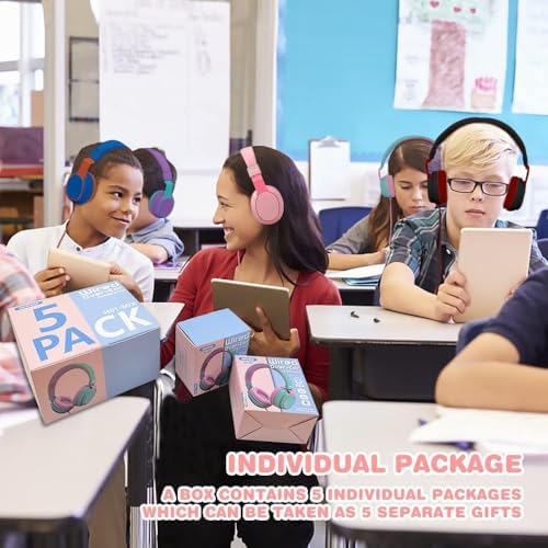 MIDOLA Kids Over-Ear Headphones: Safe Audio Experience with Noise Limitation, Foldable & Travel-Friendly Design, Custom Volume Control (85/110 d B), Built-In Microphone, and AUX Compatibility for School, Gaming, and Family Adventures in Sleek Black