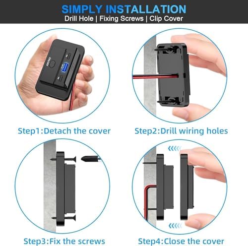 3-Port 12 V RV USB Charging Station – 2 PCS Dual PD3.0 & QC3.0 Quick Charge Adapter for Enhanced Automotive Power Supply – Ideal for RVs, Boats, Motorcycles & Trucks – Fast, Reliable, and Wall-Mountable Solution for All Your Devices