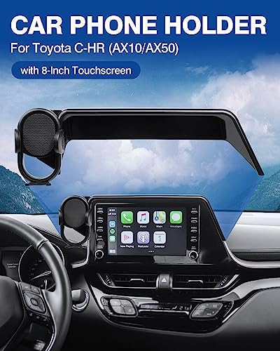 Autorder 360-Degree Rotating Car Phone Holder for Toyota Corolla 2019-2025 & Corolla Cross 2022-2025 – Hands-Free Air Vent Mount for Optimal Navigation & Communication – Durable & Sleek Design for Enhanced Driving Safety and Convenience