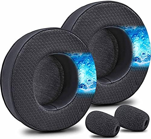 Revolutionize Your Audio Experience with Virtuoso XT Cooling Gel Ear Pads – Premium Replacement Cushions for Virtuoso RGB Wireless SE XT Headset, Enhanced Comfort with Softer Memory Foam and Extra Thickness, Superior Durability for Long-lasting Use by JESSVIT – Perfect Fit for Gamers and Audiophiles
