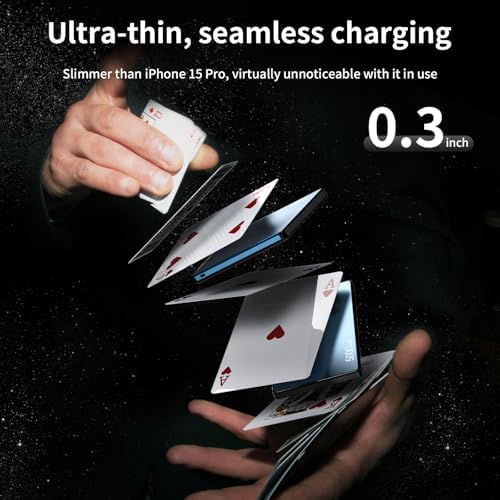 Magnetic Wireless Power Bank – 5000 m Ah Portable Charger with 20 W USB-C PD Fast Charging for i Phone 11-16 Pro/Max/Plus – Ultimate On-the-Go Charging Solution with Enhanced Magnetic Attachment and Seamless Compatibility