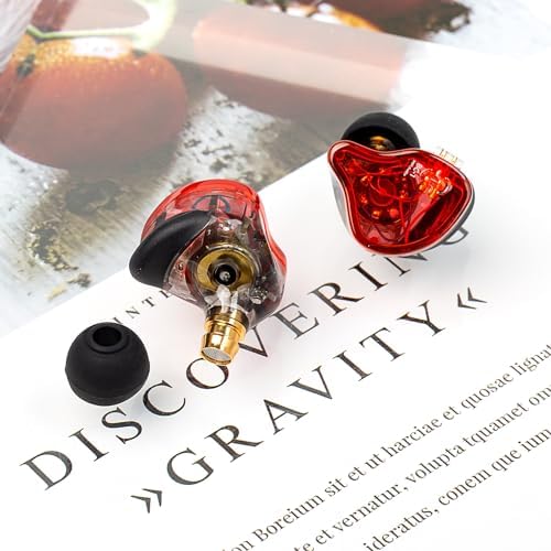 YINYOO KZ ZST Colorful Hybrid In-Ear Earphones – 1 BA + 1 DD Hi-Fi Wired Gaming Headset with Noise Isolation for Superior Audio Clarity – Stylish, Ergonomic Design for Enhanced Comfort and Compatibility