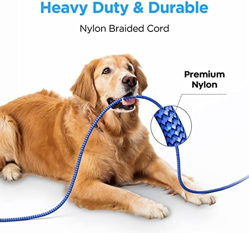 etguuds 20 ft USB C Cable – Long Nylon Braided Charger for Fast Data Transfer & Charging – USB-A 2.0 to Type C Compatibility for Samsung Galaxy Note, LG, Moto, Pixel, Switch & More – Durable Connection for Home & Office Use