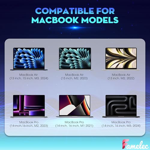 140W USB-C to Magnetic 3 Cable, 2M/6.6ft Compatible with MacBook Air Charger Magnetic, USB-C to Magsafe 3 Cable Fit for MacBook Air 15 Inch, 13 Inch M3 2023, for Mac Book Pro 14” 16″ M4 2024 – Enhanced Compatibility and Speed