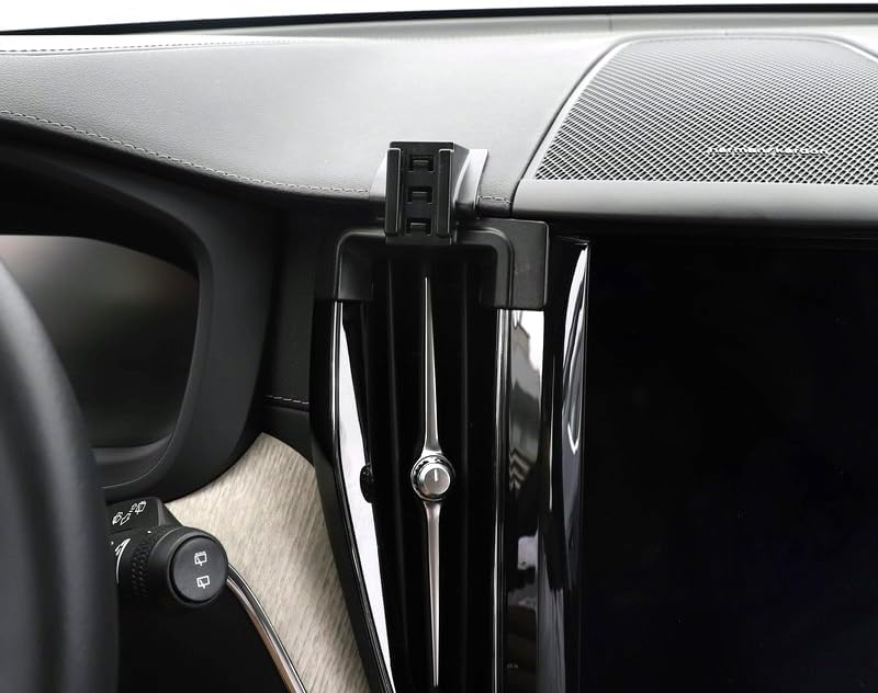 Volvo S90 2017-2024 Premium Phone Holder – Innovative Air Vent Car Mount for Enhanced Navigation & Safety – Effortless Installation with 360-Degree Rotation & Robust Grip for Ultimate Convenience and Style