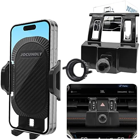 Revolutionize Your Driving Experience with the 2019-2023 Toyota RAV4 Car Phone Mount – Thick Case Friendly Mobile Holder for Secure Navigation, Hands-Free Calls & Customizable Viewing Angles – Enhanced Compatibility for All Smartphones, Effortless Installation & Durable Design