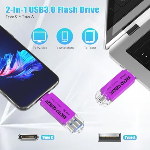Unlock Ultimate Storage Freedom with the Micro Center 512 GB Super Speed 2-in-1 USB Flash Drive – Dual Connector Type C & Type A for Lightning-Fast Transfers up to 150 MB/s, Perfect for Android Smartphones, Tablets, and PCs – Compact, Durable, and Ready for On-the-Go Data Management!