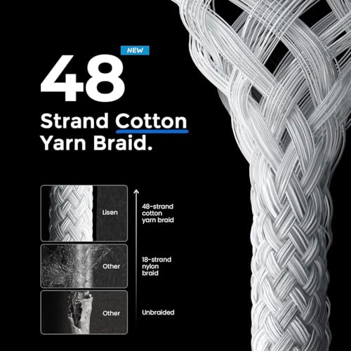 Ultra-Fast 20 W Charger for Air Pods Pro 2 & Air Pods 4 – Durable Braided USB-C Cable for Rapid Power Delivery, Compact Travel Design, Ideal for i Phone 15 & 16 Accessories, Ensures Device Longevity and Heat Protection