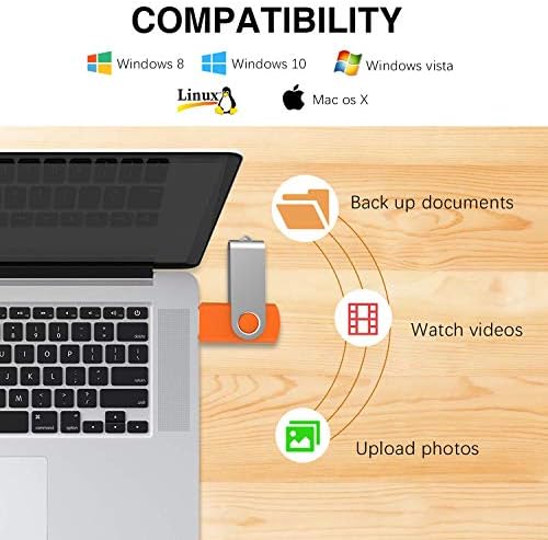 KOOTION 10 Pack USB 3.0 32 GB Flash Drive – Ultimate High-Speed Portable Memory Stick for Effortless File Storage and Transfer, Sleek Black Design for Professionals and Students