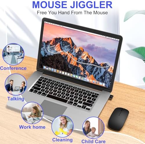 Sleek Silver Bluetooth Wireless Mouse for Mac Book Air & Pro – Ergonomic, Rechargeable, and Silent Tri-Mode Connectivity (2.4 G USB-C/USB-A, Bluetooth 5.2/3.0) for Ultimate Productivity on the Go