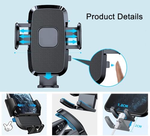 Mini Cooper-Compatible 360-Degree Air Vent Phone Holder – Premium Hands-Free Car Mount for Enhanced Safety and Convenience in Countryman, Paceman, Clubman, JCW Models – Sleek Design for R52, R53, R56, R55, R60, F56, F55, F60, R58, F57, All4