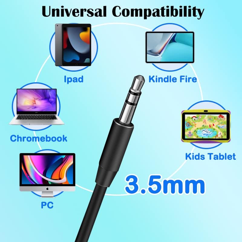 Vibrant 20-Pack Adjustable Classroom Headphones – Premium Wired Earphones for Enhanced Learning Engagement | Ideal for Schools, Libraries & Home Use | Durable, Comfortable Fit in a Colorful Variety for All Ages