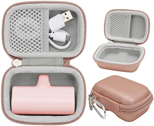 Khanka Premium Hard Travel Case for i WALK, Charmast, KKD, Abnoys, VEGER, Taegila Portable Chargers – Shockproof Storage Solution for 3350-8000 m Ah Power Banks (Blue) – Ultimate Protection and Organization on the Go
