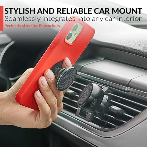 Revolutionary 2025 All-Metal Magnetic Air Vent Phone Mount – Ultimate Hands-Free Car Accessory for i Phones & Androids | Secure One-Hand Operation & Enhanced Safety Features for Seamless Navigation | Universal Smartphone Holder for Effortless Driving Experience