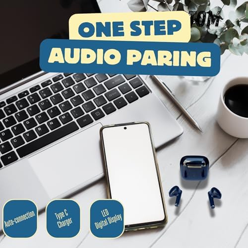 Revolutionary Bluetooth 5.0 Wireless Earbuds with Quick Charge Case – Experience Immersive Sound Quality, Effortless Voice Assistant Integration, and IPX Water Resistance for All-Day Comfort and Durability in Any Activity