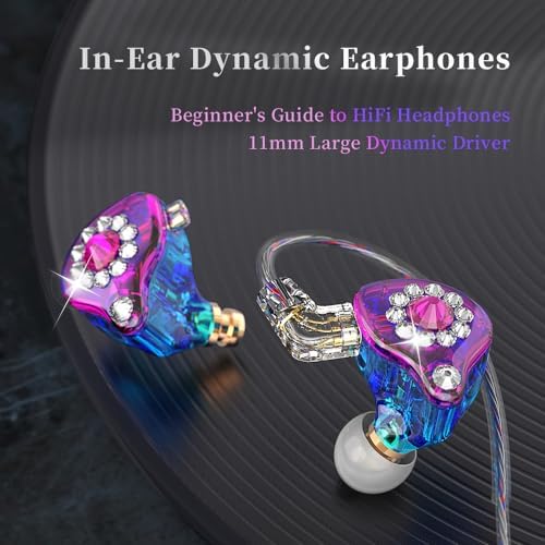 Experience Unmatched Audio Precision with AK6 Spark High-Performance Wired Gaming Headphones – Detachable IEM Earbuds Featuring 11 mm Dynamic Driver for Deep, Punchy Bass and Crystal-Clear Sound Quality – Ergonomically Designed for Maximum Comfort During Long Gaming Sessions – Includes Blue Microphone for Enhanced Voice Clarity Across All Platforms – Versatile Compatibility for PCs, Consoles, and Mobile Devices – Perfect Choice for Gamers and Music Lovers Seeking Superior Sound and Style – Lightweight and Portable for On-the-Go Listening – Durable Construction Ensures Longevity and Reliability – Elevate Your Gaming and Music Experience with the Ultimate Hi-Fi Earbuds