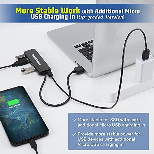 Chic Pink USB to USB-C Hub Adapter – Yaimh Sound 3.0 Multi-Port for Seamless Device Connectivity – Perfect for PC, Mac Book, and More – Experience High-Speed Data Transfer for Flash Drives, Keyboards, Mice, Cameras, and Gaming Gear – Enhance Your Productivity and Style
