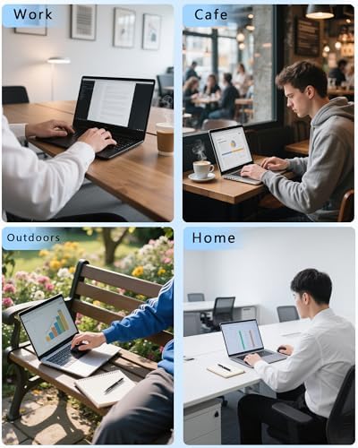 Ultimate 100 W USB-C Universal Laptop Charger with 15 Interchangeable Tips – Fast Charging Power Adapter for Mac Book, Dell, HP, Lenovo, Asus, Acer, Samsung & Chromebook – Global Compatibility with Smart Auto-Detection & Advanced Safety Features