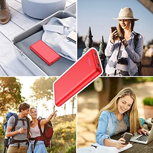 Maximize Your Power On-the-Go: 26800 m Ah Ultra-High Capacity Portable Charger with Dual USB Outputs for High-Speed Charging – Universal Compatibility with i Phone 16/15/14/13/12, Galaxy, Android & More – Lightweight & Safe External Battery Pack for Travel & Daily Use