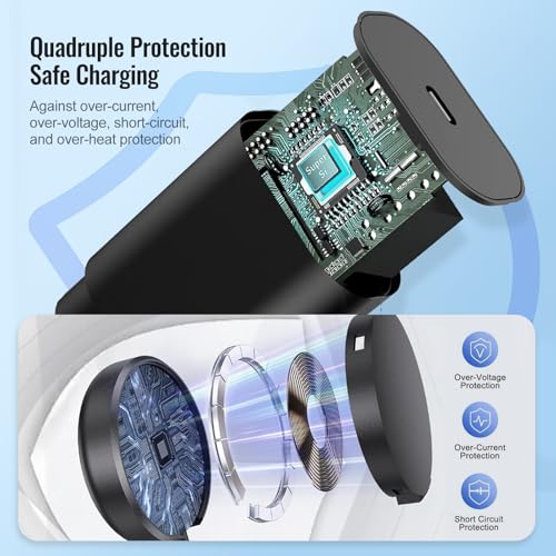 Experience Cutting-Edge Charging with the 25 W Dual USB-C Fast Wireless Charger for Samsung Galaxy Watch Series 4-7 & S22/S23/S24/S25 Ultra/Z Flip 6 – Magnetic Dock, 3.3 ft Cord for Effortless Power Anywhere, Ideal for Home, Office, and Travel. This innovative charging solution features dual USB-C ports for simultaneous device charging, ensuring your Galaxy Watch and smartphone are powered up quickly and efficiently. The 3.3 ft magnetic charging dock offers secure placement, eliminating worries about disconnections. Designed for versatility, this compact charger seamlessly fits into your lifestyle, whether at home, in the office, or on the go. Elevate your charging experience with a sleek design that not only enhances your workspace but also provides the ultimate convenience. Built from high-quality materials for durability, this charger is your perfect companion for fast, reliable charging. Keep your devices ready for action and enjoy a clutter-free charging experience with this essential accessory.