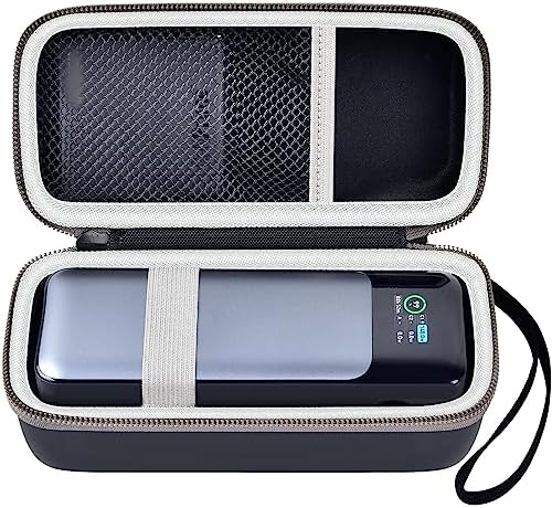 Casmilee Premium Hard Shell Power Bank Case for Anker 737/735/736/717 USB-C Chargers – Compact & Stylish Travel Organizer for Ga N Prime Nano II AC Adapter – Efficient Foldable Design for On-the-Go Charging Solutions