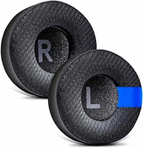 Upgrade Your Jabra REVO Headphones with TRANSTEK Premium Memory Foam Earpads – Luxurious Hybrid Velour for Ultimate Comfort, Effortless Installation, and Exceptional Sound Isolation for Audiophiles and Casual Listeners