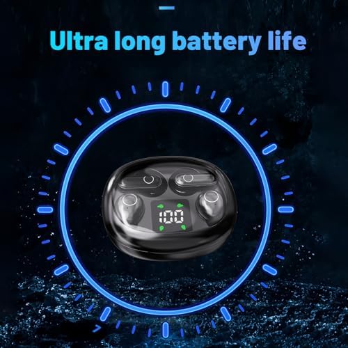 Khaki Bluetooth Earbuds – Ultra-Compact Noise Cancelling Headphones for Unmatched Comfort in Sleep, Sports & Work – Dual Pair Functionality with Invisible Design for Discreet All-Day Wear – Long Battery Life & Instant Bluetooth Connectivity for Seamless Audio Experience