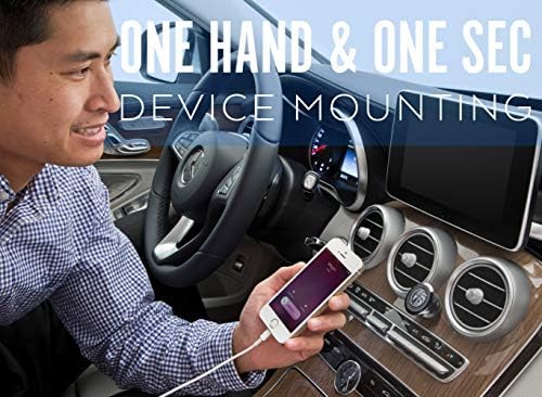 All-Metal Universal Car Phone Mount with Magnetic Grip – Secure Smartphone & GPS Holder for Dashboard – Enhance Driving Safety and Comfort – 360-Degree Rotation & Easy Installation – Compatible with All Devices