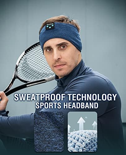 Perytong Wireless Bluetooth Sports Headband Headphones – Ultimate Comfort & Crystal-Clear Sound for Sleep, Yoga & Jogging – Perfect for Insomnia Relief, Meditation, and Easy Device Pairing