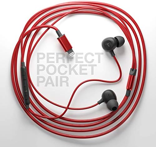 Thore Lightning Earbuds for i Phone – MFi Certified Wired In-Ear Headphones with Mic – High-Fidelity Sound for i Phone 7/8 Plus, X, XR, 11, SE, 12, 13, 14 Pro Max – Ultra-Portable White Design for Music & Calls – Premium Audio Experience