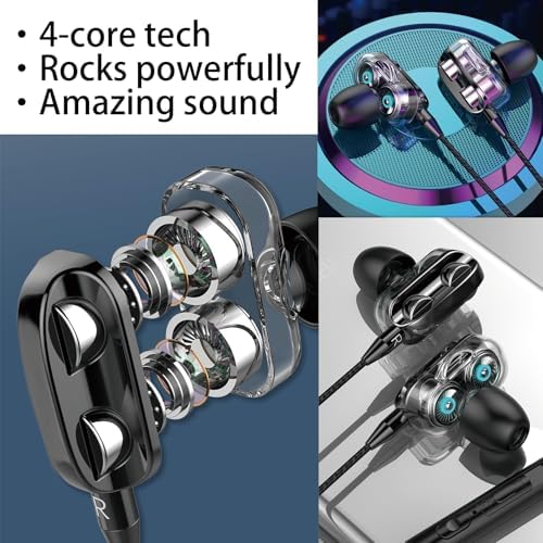 Chic Gold Hive Game Earbuds Set – Premium Wired Headphones for Boys and Men with Comfortable Small Ear Tips, Ideal for School and Gaming, Enhanced Compatibility with Phones and PCs, Portable Case for On-the-Go Audio Enjoyment