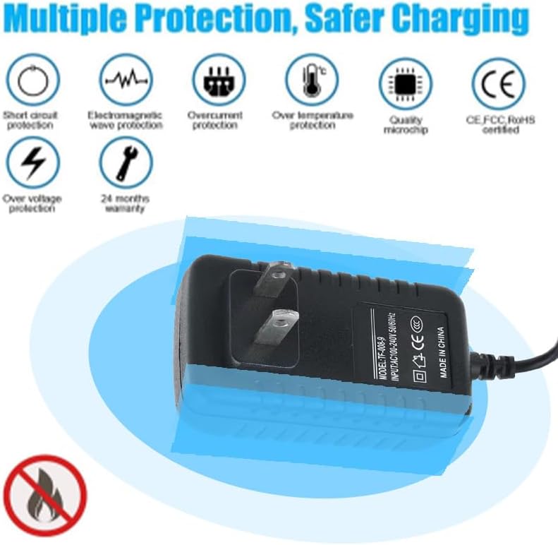 High-Efficiency 7.5 V DC Power Supply Adapter with 5.5 mm Barrel Plug – 1 A Versatile AC Charger for Electronics and DIY Projects – Custom Screw Terminals for Easy Hookup – Durable Black Design Perfect for Home and Professional Applications – Compatible with Devices from 200 m A to 1000 m A