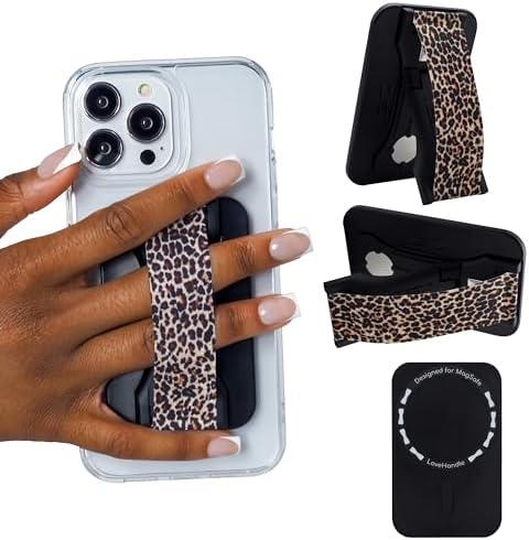 Revolutionary Love Handle PRO Magnetic Phone Grip & Stand – Ultimate Silicone Strap for i Phone & Android – All-in-One Device Mount, Kickstand, and Secure Holder – Experience Unmatched Stability, Style, and Convenience for Every Smartphone User