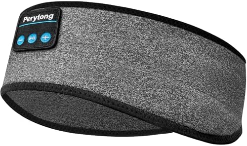 Perytong Wireless Bluetooth Sports Headband Headphones – Ultimate Comfort & Crystal-Clear Sound for Sleep, Yoga & Jogging – Perfect for Insomnia Relief, Meditation, and Easy Device Pairing