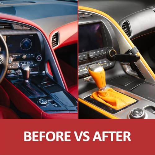 Chevrolet Corvette C7 2014-2019 Custom Armrest Mobile Phone Holder – Premium ABS Plastic Car Phone Mount for Enhanced Driving Convenience and Safety