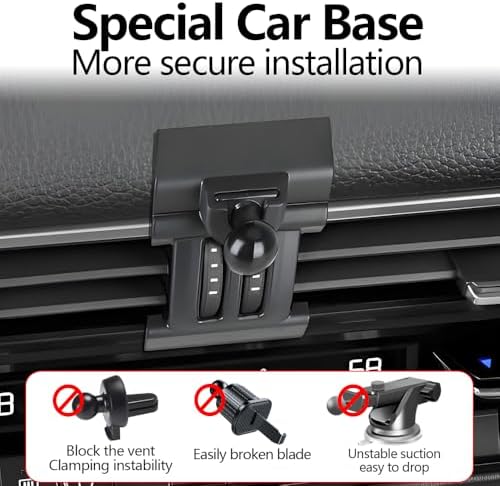 Car Phone Holder Mount for Mazda CX-90 2024 2025, CX-70 2025 Auto Accessories Interior Decoration Mobile Cell Smartphone Bracket – Enhanced Compatibility and Speed