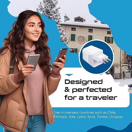Compact Dual USB Travel Adapter for Effortless Charging in Australia, New Zealand, and China – Essential Type I Plug for Phones, Tablets, and Cameras – Quick Charge Capability with Universal Compatibility for Hassle-Free Global Adventures