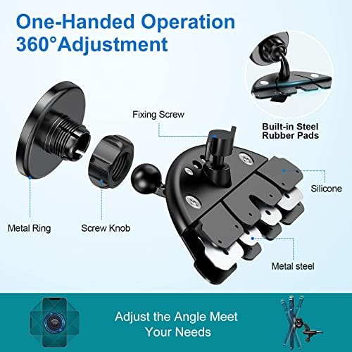 Revolutionize Your Driving with the Military-Grade CD Slot Phone Mount – Unmatched Stability & Compatibility for i Phone 16, 15, 14, 13, 12 & All Smartphones – Anti-Slip, Anti-Shake Design for Safer Navigation & Effortless Installation – Elevate Your Hands-Free Experience with Sleek, Durable Design