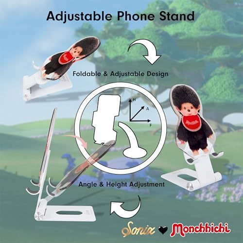 Sonix x Sanrio Character Phone Stand | Adjustable Cell Phone Holder, Desk Stand, Dock | Hello Kitty Classic – Enhanced Compatibility and Speed