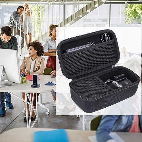 Khanka Premium Hard Travel Case for Anker 100 W Charging Base & Anker Prime 20,000/27,650 m Ah Power Banks – Shockproof Storage Solution with Interior Accessory Pocket for Ultimate Portability and Protection