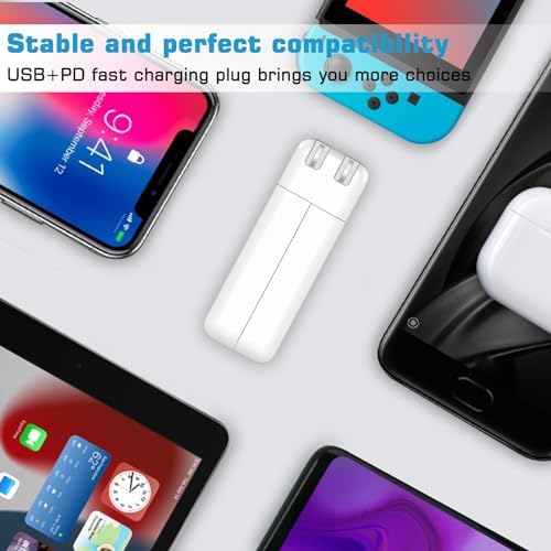 96 W USB-C Fast Charger for Mac Book Pro & All USB-C Devices – High-Speed Power Delivery, Universal Compatibility, Compact Travel Design with Safety Protections – Ideal for Laptops, Tablets, Smartphones – Reliable Charging Performance, 90-Day Return Policy