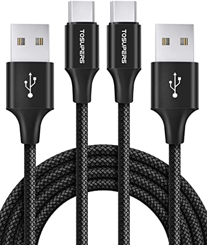 10-Foot Braided USB C Cable Trio – Fast Charging 3 A – Perfect for i Phone 16/15 Pro Max & Samsung Galaxy S Series – Durable Design for Home, Office, and Travel – Ultimate Compatibility & Efficiency in Charging and Data Transfer