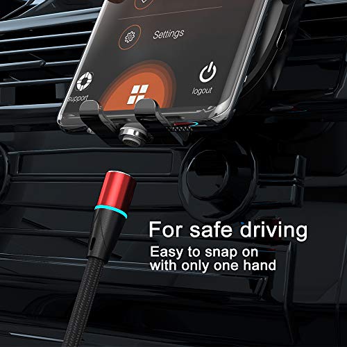 N. NETDOT Gen12 Magnetic Fast Charging Data Transfer Cable – 3 Pack (3.3 ft) for Micro-USB & USB-C Devices – Superior Speed & Ultimate Convenience for Android Users – Effortless Magnetic Connection for Seamless Charging & Data Syncing – Durable & Versatile Solution for Home, Office, and Travel